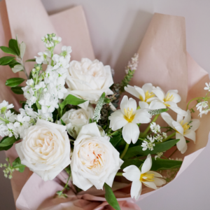 Blanc Wrapped Bouquet - Image 3