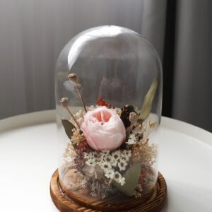 Scissors Paper Flower - Preserved & Dried Flower Dome Arrangement Workshop 19th April 2020 - Image 2