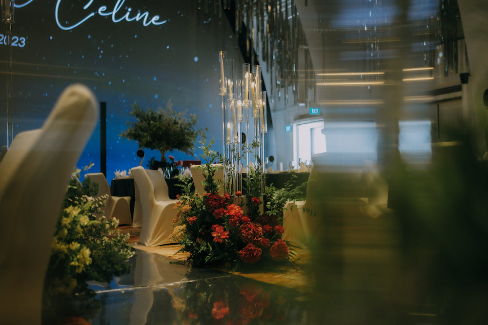 Enchanting Garden Romance: A Magical Wedding at JW Marriott Singapore