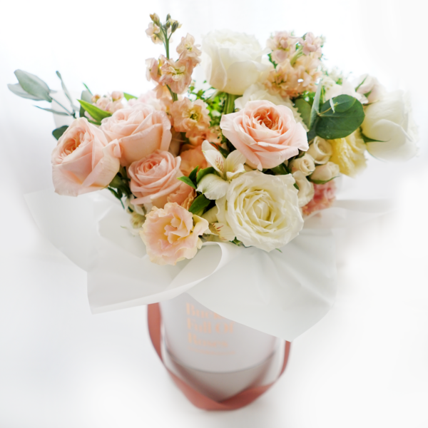 Pastel Floral Bucket